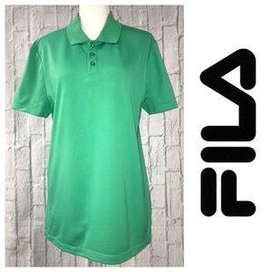 Men’s FILA Sport Fitted Golf Tee - Size Medium